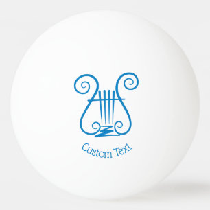 Blue Lyre Tischtennisball