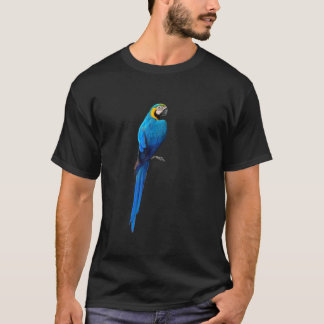 Blue Macaw Parrot Life T Shirt
