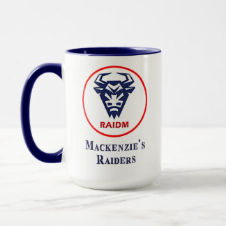 Blue Mackenzie's Raiders 15oz Tasse