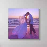Blue Magenta Gradient Overlay Wedding Foto