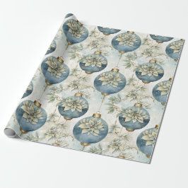 Blue Majesty Elegante Geschenkpapier