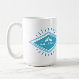 Blue Make a Camp, Great Adventure Kaffeetasse