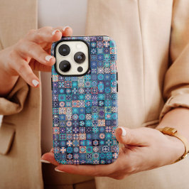 Blue Mandala Ethnic | iPhone 14 Case-Mate Case-Mate iPhone 14 Hülle