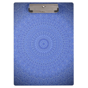 Blue Mandala Klemmbrett