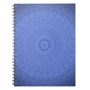 Blue Mandala Notizblock