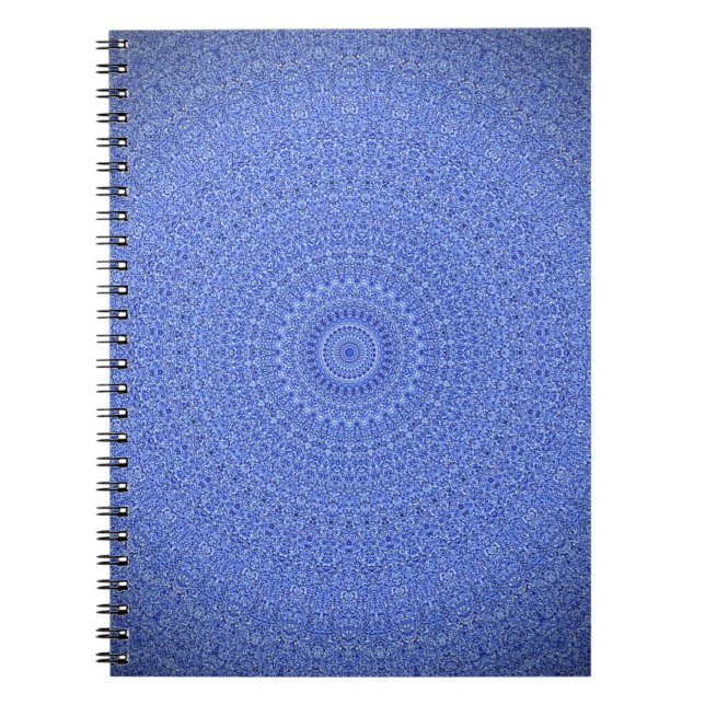 Blue Mandala Notizblock (Vorderseite)