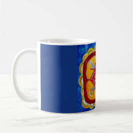 Blue Mandala Tasse