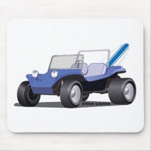 Blue Manx Mousepad