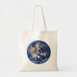 Blue Marble Earth, 2014 Satellite Photograph Tragetasche