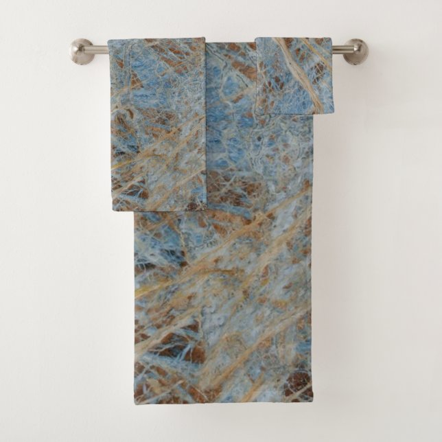 Blue Marble Zen Elegant Badetücher Badhandtuch Set (Insitu)