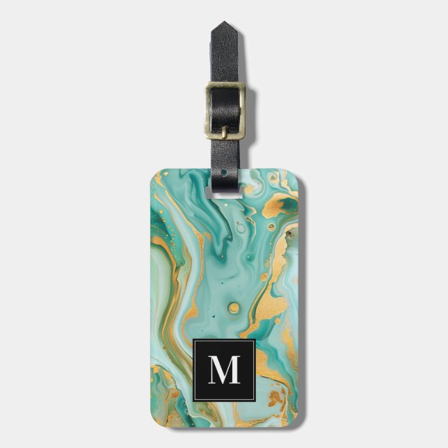 Blue Marbour Gepäckmarke Gepäckanhänger (Vorderseite vertikal)