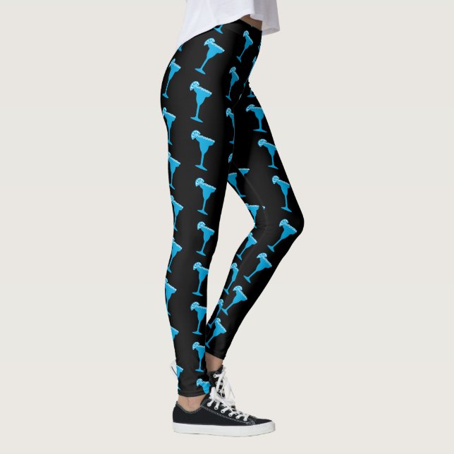 Blue Margarita Leggings (Rechts)