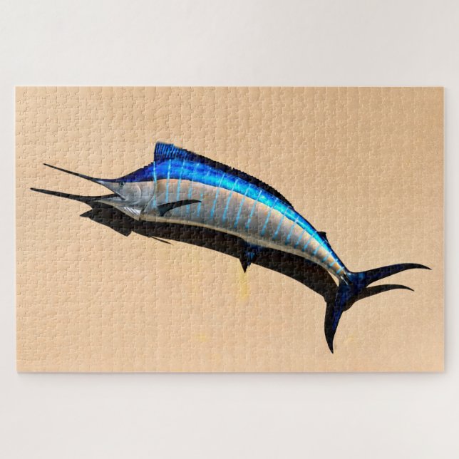 Blue Marlin Background (Horizontal)