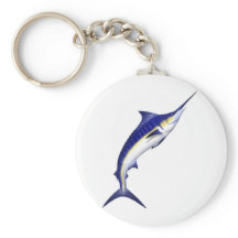 Blue Marlin Keyring
