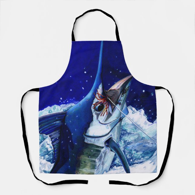 Blue Marlin Schürze (Vorderseite)