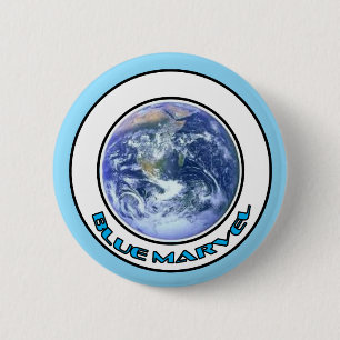 BLUE MARVEL Knopf Button