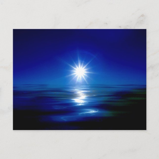 Blue Maui Sunrise Postkarte (Vorderseite)