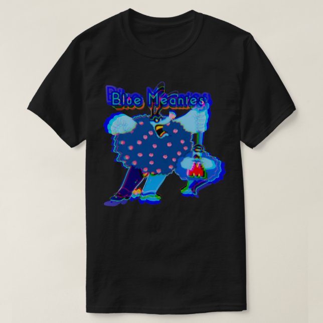Blue Meanies T-Shirt (Design vorne)