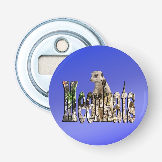 Blue Meerkats, Flaschenöffner (Vorderseite)