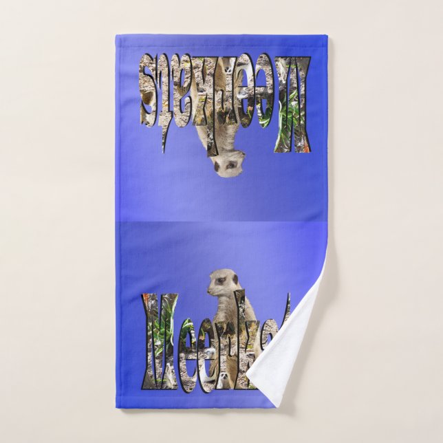 Blue Meerkats, Handtuch (Handtuch)