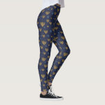 Blue Menorah Festival of Lights Pattern Leggings<br><div class="desc">Dieses lustige Design verfügt über eine Aquarellmenorah und Star of David Muster Set auf Marineblau. Wenn Sie eine andere Hintergrundfarbe bevorzugen,  wählen Sie die Option Anpassen und wählen Sie eine beliebige Farbe.</div>