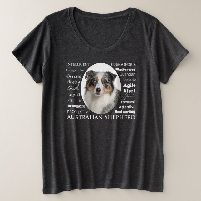Blue Merle Australian Shepherd (Design devant)