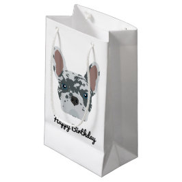 Blue Merle French Bulldog Kleine Geschenktüte