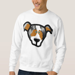 blue_merle mini australische Front 2 side.png Sweatshirt