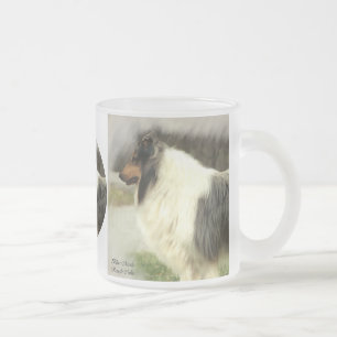 Blue Merle Rough Collie Kunst Tasse