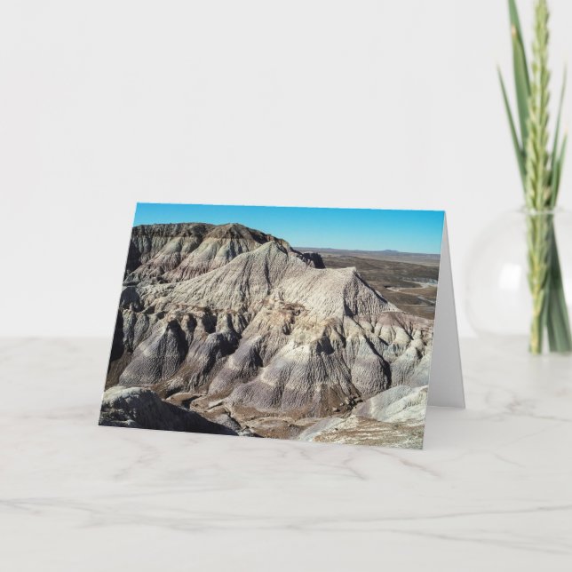 Blue Mesa Badlands Photo Carte Anniversaire (Devant)