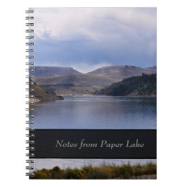 Blue Mesa Reservoir Colorado Personalisiertes Note Notizblock