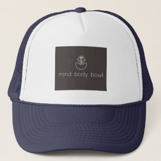 Blue Mind Body Bowl Trucker Hat Truckerkappe