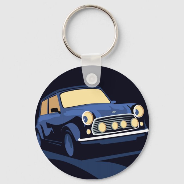 Blue Mini Schlüsselanhänger (Vorderseite)