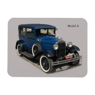 Blue Model A Magnet