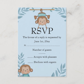 Blue Monkey RSVP