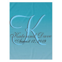 Blue Monogram Water
