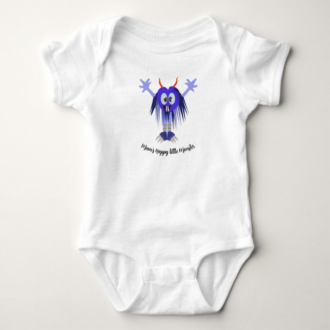 Blue Monster T - Shirt (Vorderseite)