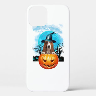 Blue Moon Basset Hound Hexenkürbis Halloween Case-Mate iPhone Hülle