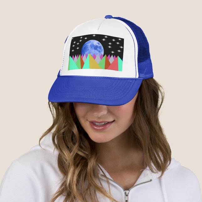 Blue Moon Cap Truckerkappe (Beispiel)