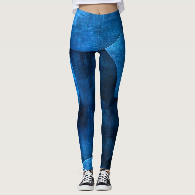 Blue Moon Circles Leggings (Vorderseite)