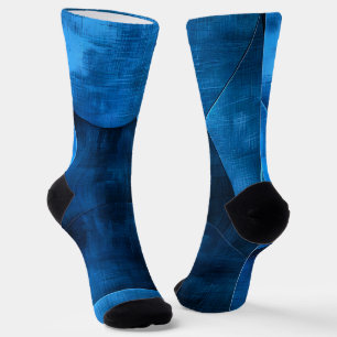 Blue Moon Circles Socken