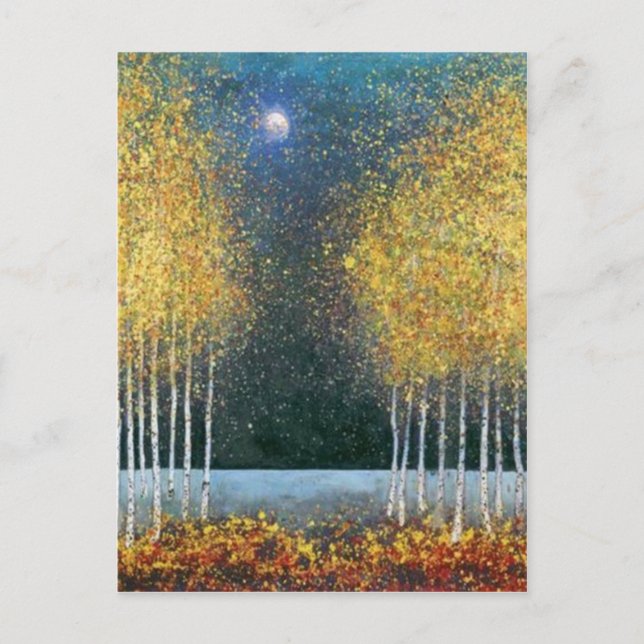 Blue Moon Golden Grove Postkarte (Vorderseite)