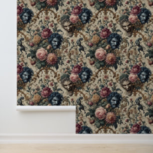 Blue Moon Grimoire - Gothic Viktorianisch Tapete