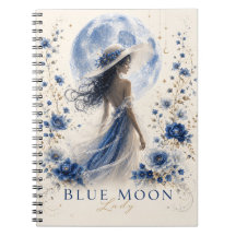Blue Moon Lady Version légère Cahier de luxe