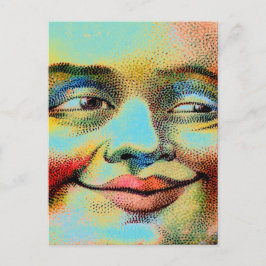 Blue Moon Postcard Postkarte