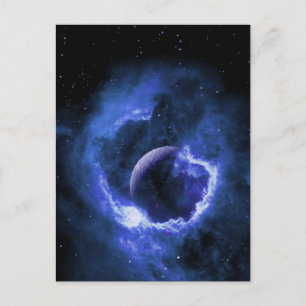 Blue Moon Postkarte