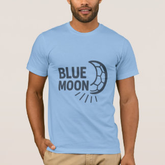 Blue Moon Rising Bella+Leinwand Jersey Short Sleev T-Shirt