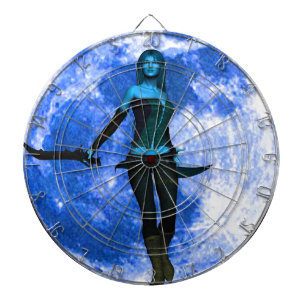 Blue Moon Warrior Dartscheibe