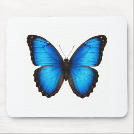 Blue Morpho Brilliant Mousepad