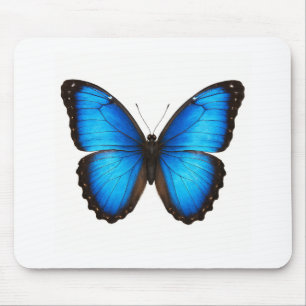 Blue Morpho Brilliant Mousepad
